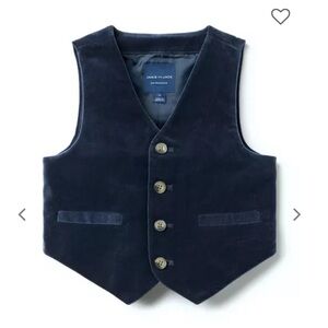 NWT - Janie and Jack Navy Vest